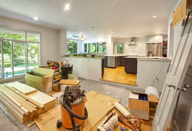 Professional Kitchen Flooring technician working in Audubon, PA